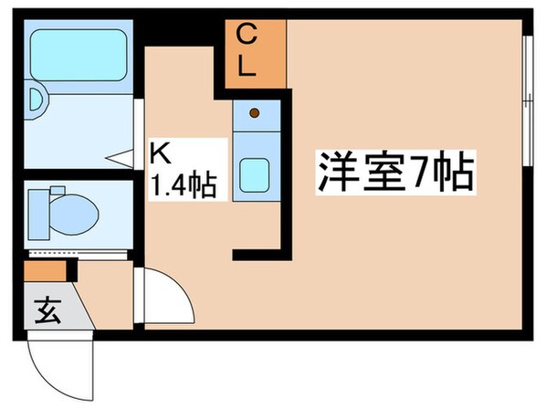 マンサーナ美園の物件間取画像